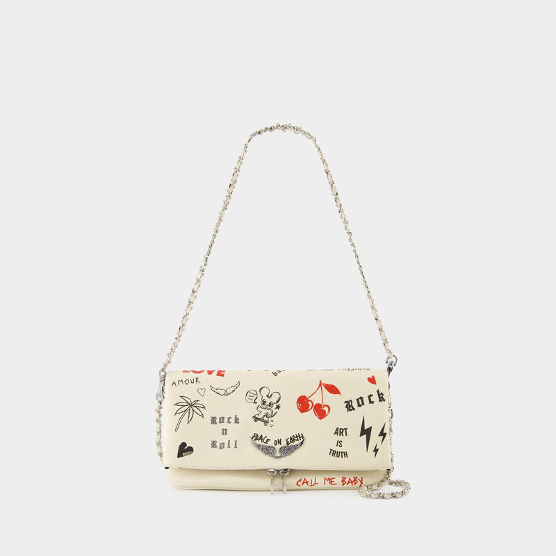 Rock Love Tag Crossbody - Zadig 
Voltaire - Leather - White