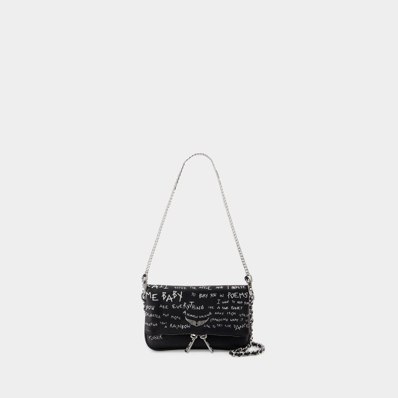 Rock Nano Graffiti Crossbody - Zadig 
Voltaire - Leather - Black