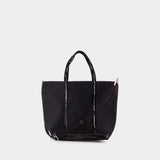 Cabas S Shopper Bag - Vanessa Bruno - Cotton - Black