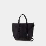 Cabas S Shopper Bag - Vanessa Bruno - Cotton - Black