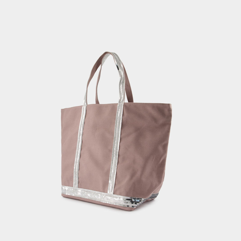 Cabas L Shopper Bag - Vanessa Bruno - Cotton - Grey