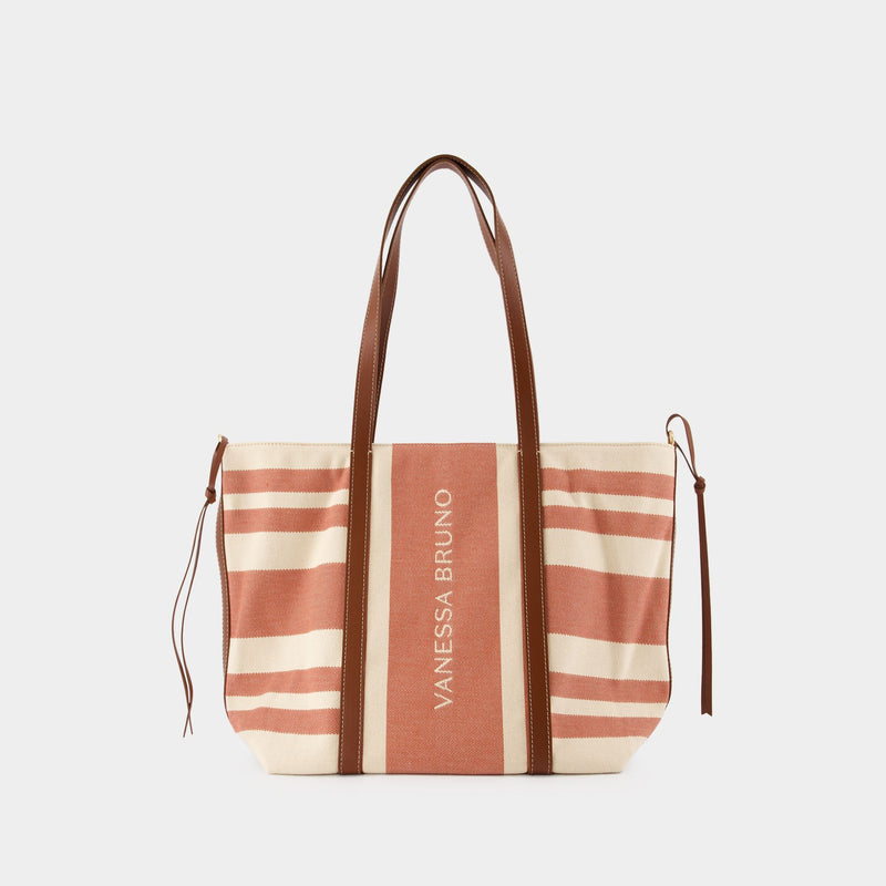 Gm Shopper Bag - Vanessa Bruno - Cotton - Brown