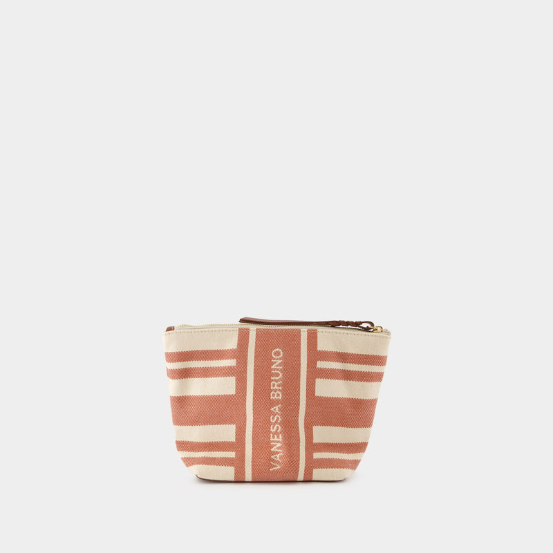 Pouch - Vanessa Bruno - Cotton - Brown