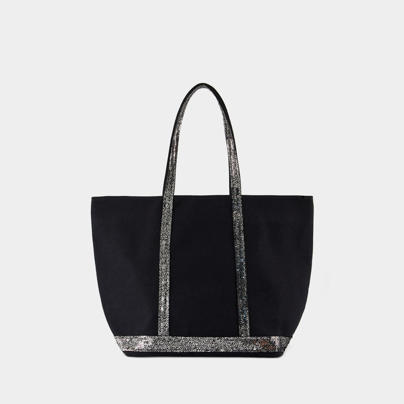 Cabas L Shopper Bag - Vanessa Bruno - Cotton - Black