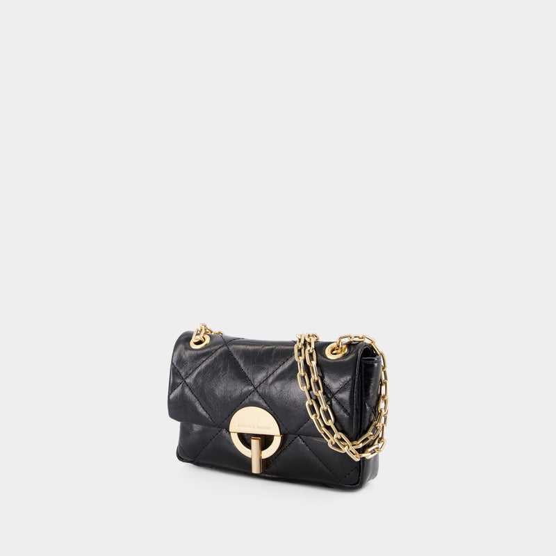 Nano Moon Bag- Vanessa Bruno - Leather - Black