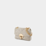 Nano Moon Bag - Vanessa Bruno - Linen - Beige