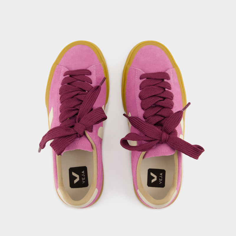 Campo Bold Sneakers - Veja - Leather - Purple