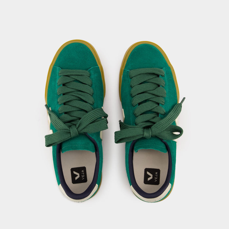 Campo Bold Sneakers - Veja - Leather - Green