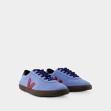 Volley Sneakers - Veja - Leather - Blue