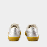 Volley Sneakers - Veja x NK - Leather - Silver