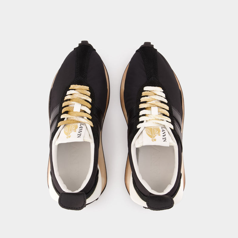 Running Sneakers - Lanvin - Synthetic - Black