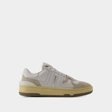 Sneakers Tennis Low Top - Lanvin - Leather - Grey