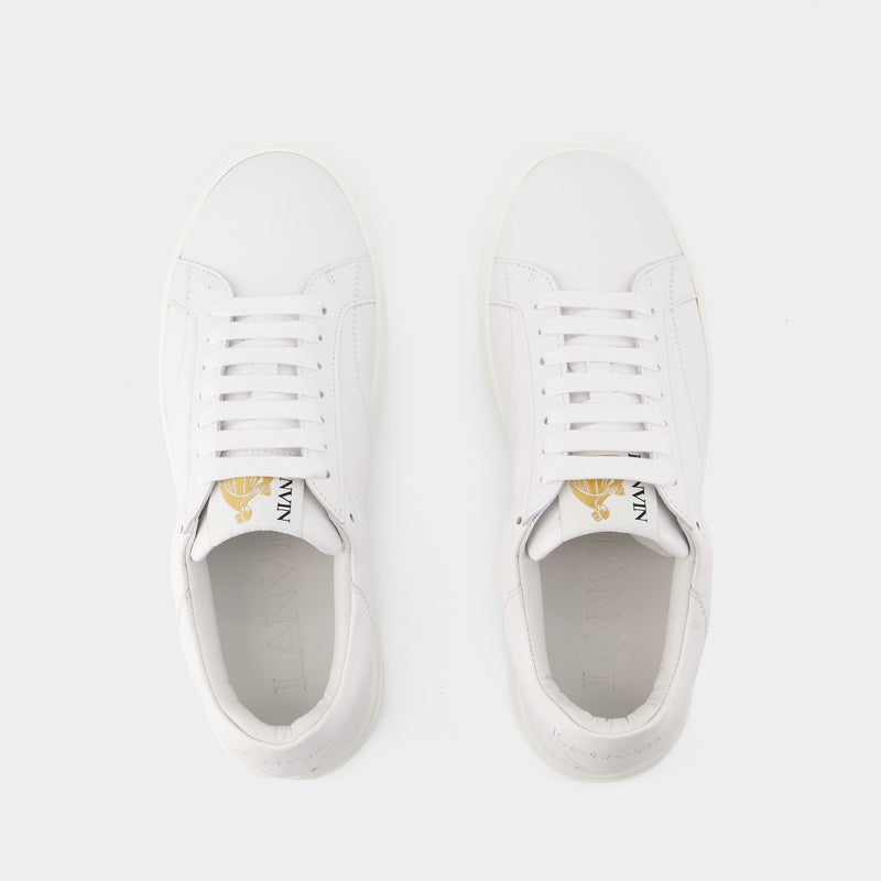 Ddb0 Sneakers - Lanvin - Leather - White