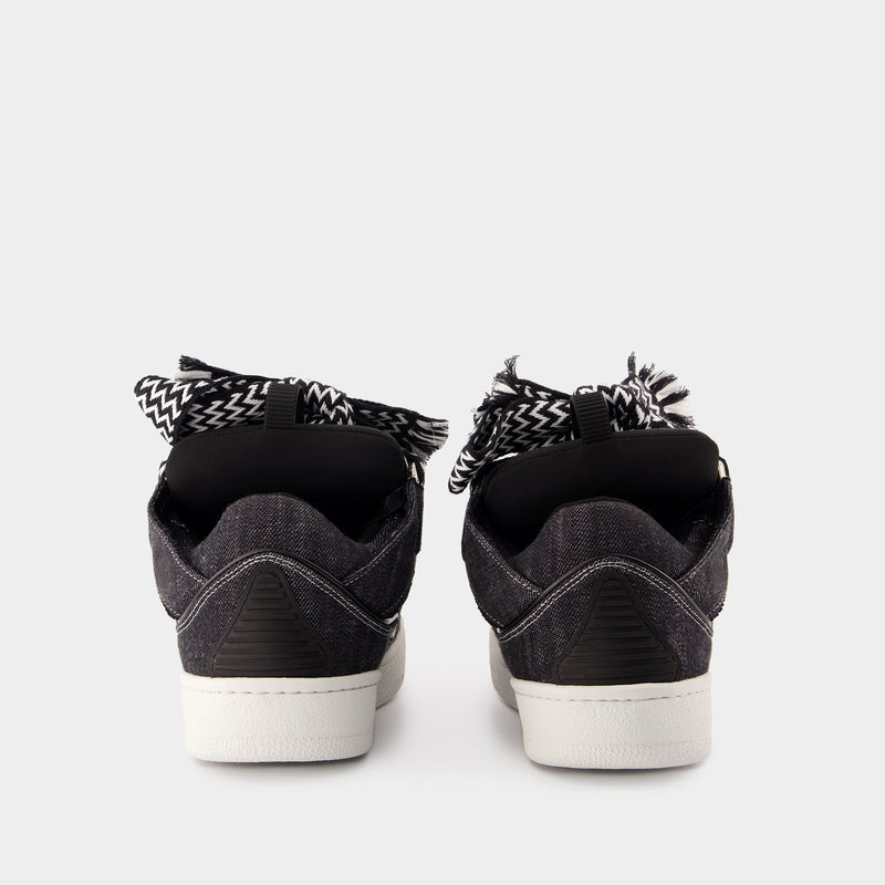 Curb Sneakers - Lanvin - Cotton - Black