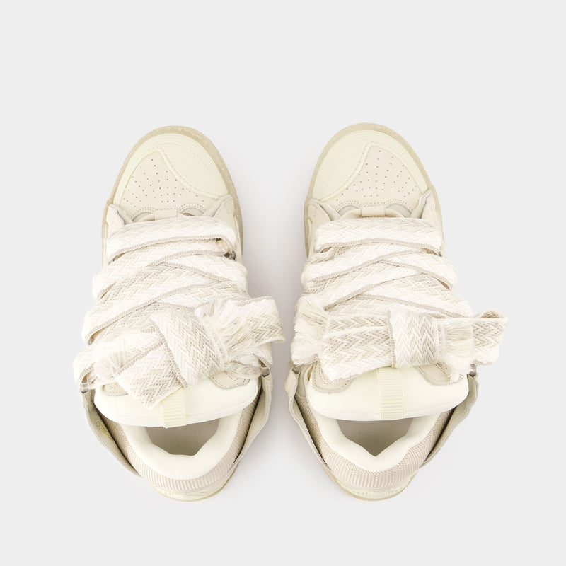 Curb Sneakers - Lanvin - Synthetic - White