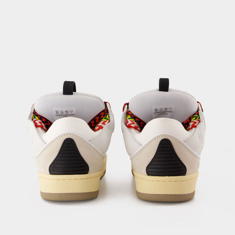 Curb Sneakers - Lanvin - Synthetic - White