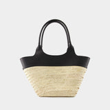 Panier Tanger Shoulder Bag - A.P.C. - Leather - Black