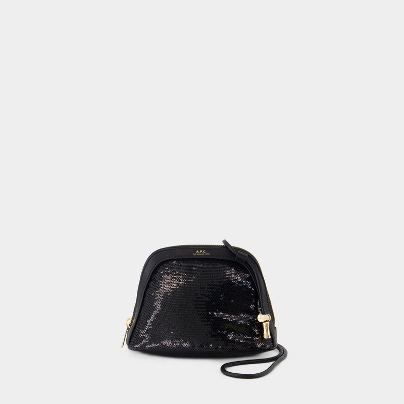 Ninon Small Clutch - A.P.C. - Synthetic - Black