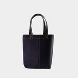 Axel Tote Bag - A.P.C. - Cotton - Navy