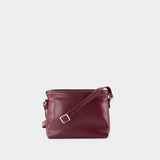 Ninon Mini Crossbody - A.P.C. - Synthetic - Burgundy