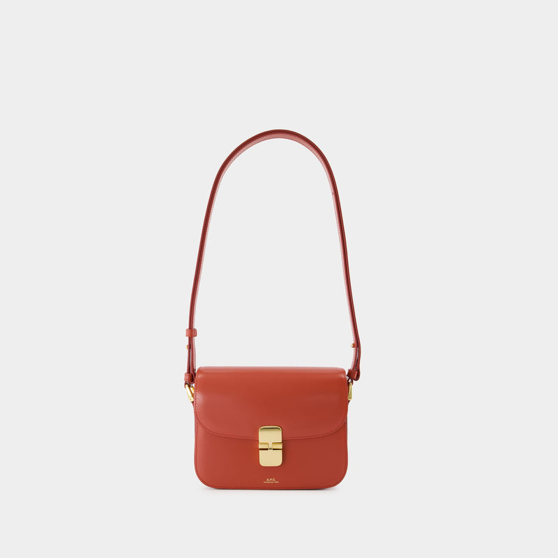 Grace Small Crossbody - A.P.C. - Leather - Red