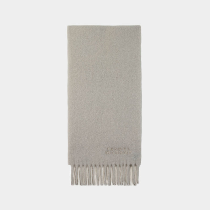 Firny Scarf - Isabel Marant - Wool - Beige