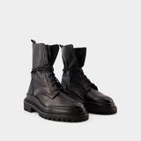 Ghiso Boots - Isabel Marant - Leather - Black