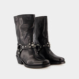 Antya Boots - Isabel Marant - Leather - Black