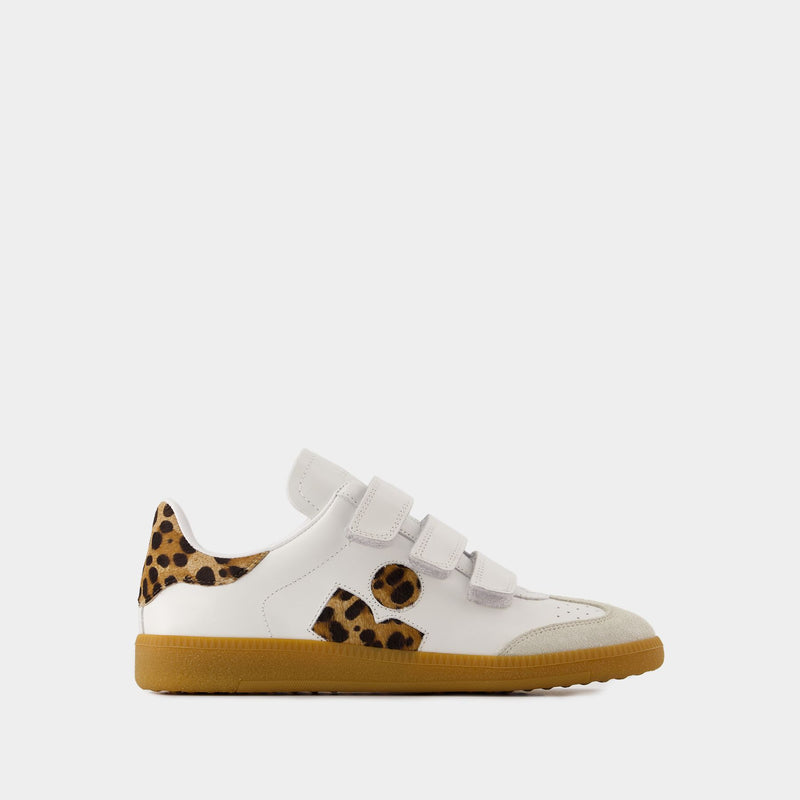 Beth Sneakers - Isabel Marant - Leather - Leopard Print