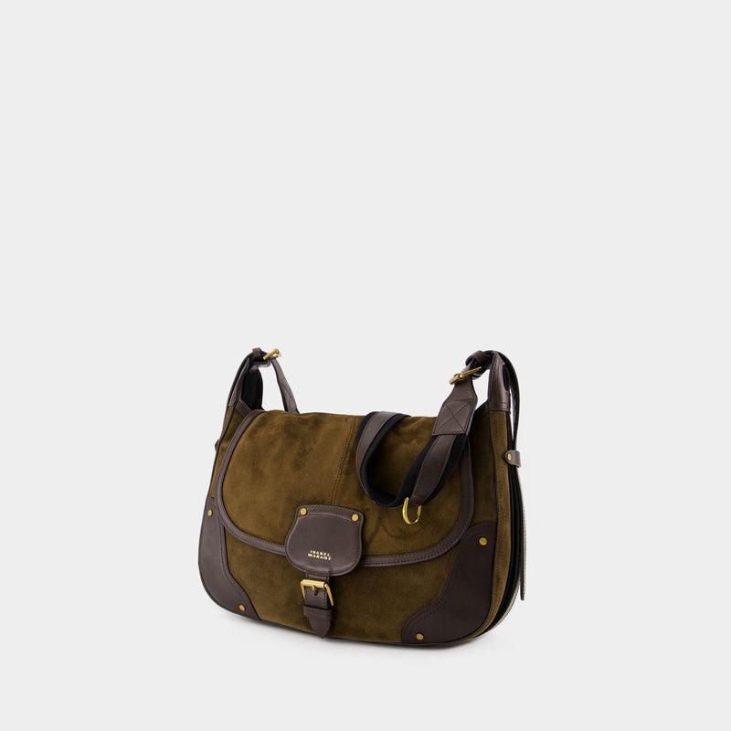 Sierra Gd Crossbody - Isabel Marant - Leather - Metallic