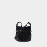 Sierra Hobo S Gd Crossbody - Isabel Marant - Leather - Black