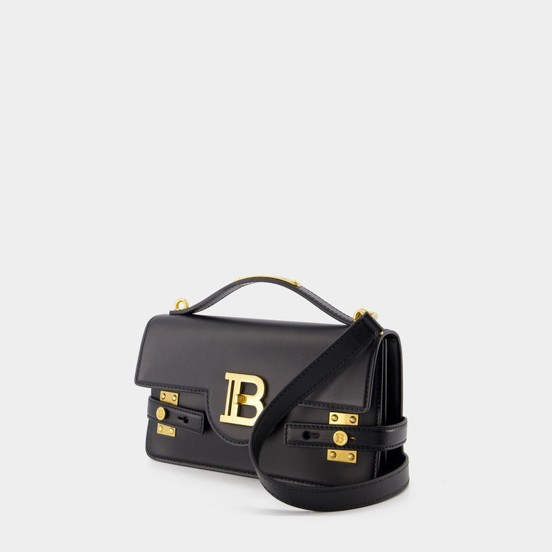 B-Buzz 24 Crossbody - Balmain - Leather - Black