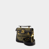 B-Buzz 23 Crossbody - Balmain - Cotton - Khaki/Black