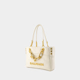 1945 Small Shopper Bag - Balmain - Leather - Beige