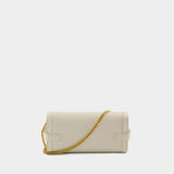 B-Buzz 23 Shopper Bag - Balmain - Leather - Beige