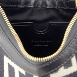 B-Army Shoulder Bag - Balmain - Cotton - Ivory/Black