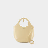 Medium Holy Iced Shoulder Bag - Courreges - Leather - Yellow