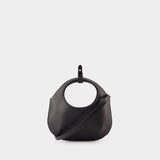 Mini Holy Purse - Courreges - Leather - Black