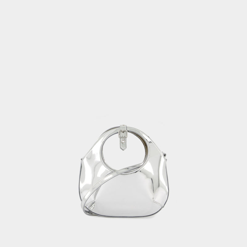 Mini Holy Mirror Bag - Courreges - Leather - Silver