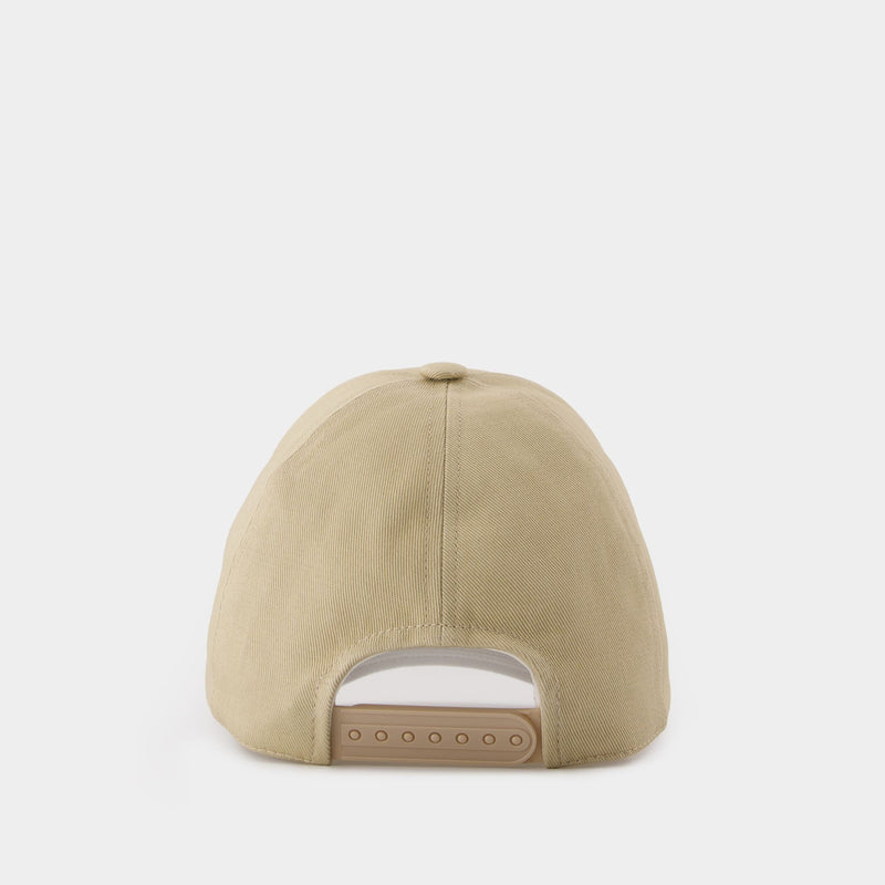 Signature Cap - Courreges - Cotton - Beige