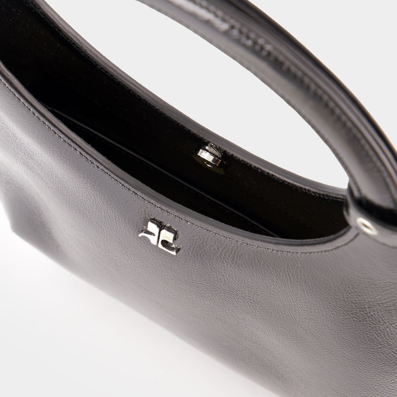 Holy Purse - Courreges - Leather - Black