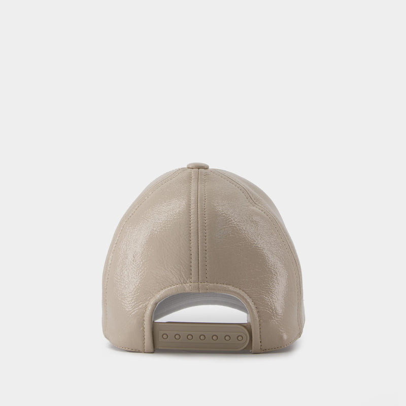 Reedition Cap - Courreges - Vinyl - Beige