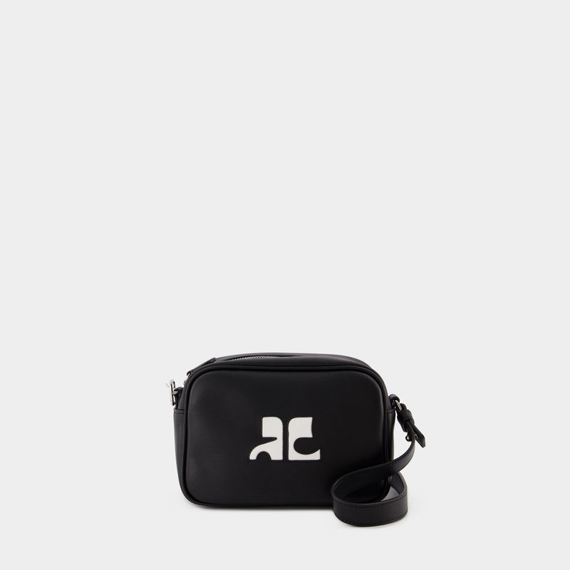 Reedition Camera Crossbody - Courreges - Leather - Black