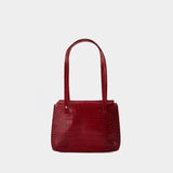 Apero Bag - Rouje - Leather - Red Croco