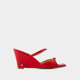 Eve Pumps - Rouje - Leather - Red