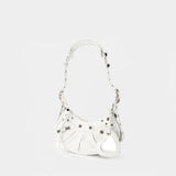 Cagole Shoulder Xs Bag - Balenciaga - Optic White - Leather