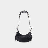 Cagole Shoulder Xs Bag - Balenciaga -  Black - Leather