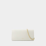 Wallet On Chain - PATOU - Leather - White