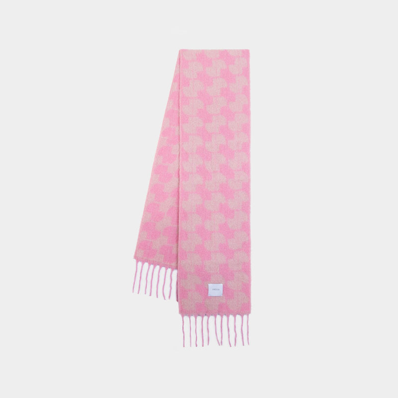 Jp Scarf - PATOU - Wool - Pink