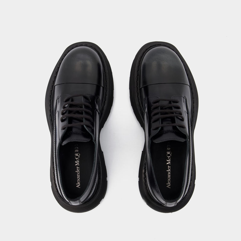 Treadslick Loafers - Alexander McQueen - Leather - Black